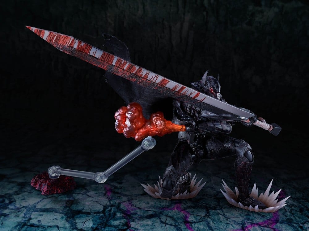 Guts (Berserker Armor) S.H.Figuarts di Bandai Tamashii Nations Heat of Passion - Battle Version version - action figure