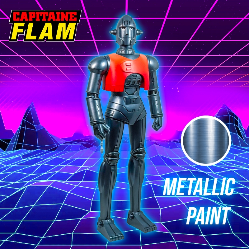 Grag Metallic Paint by HL Pro - Captain Future 25 cm figure