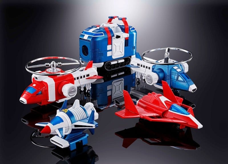 Dairugger XV Soul of Chogokin von Bandai Tamashii Nations - GX-88 - Armored Fleet Dairugger XV 29 cm Actionfigur