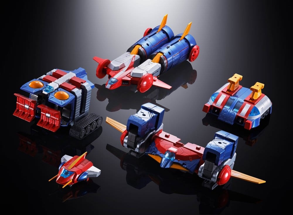 Com-Battler V6 Soul of Chogokin par Bandai Tamashii Nations - GX-121 - figurine Com-Battler V de 26 cm