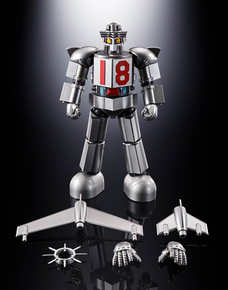 Daitetsujin 17 & 18 Soul of Chogokin de Bandai Tamashii Nations - GX-101S - figura de acción Daitetsujin 17 de 18 cm