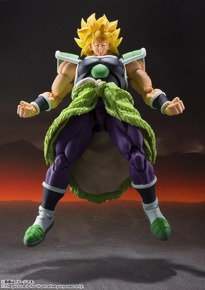 Broly S.H.Figuarts Re-Release by Bandai Tamashii Nations - Dragon Ball Super: Broly 19 cm action figure