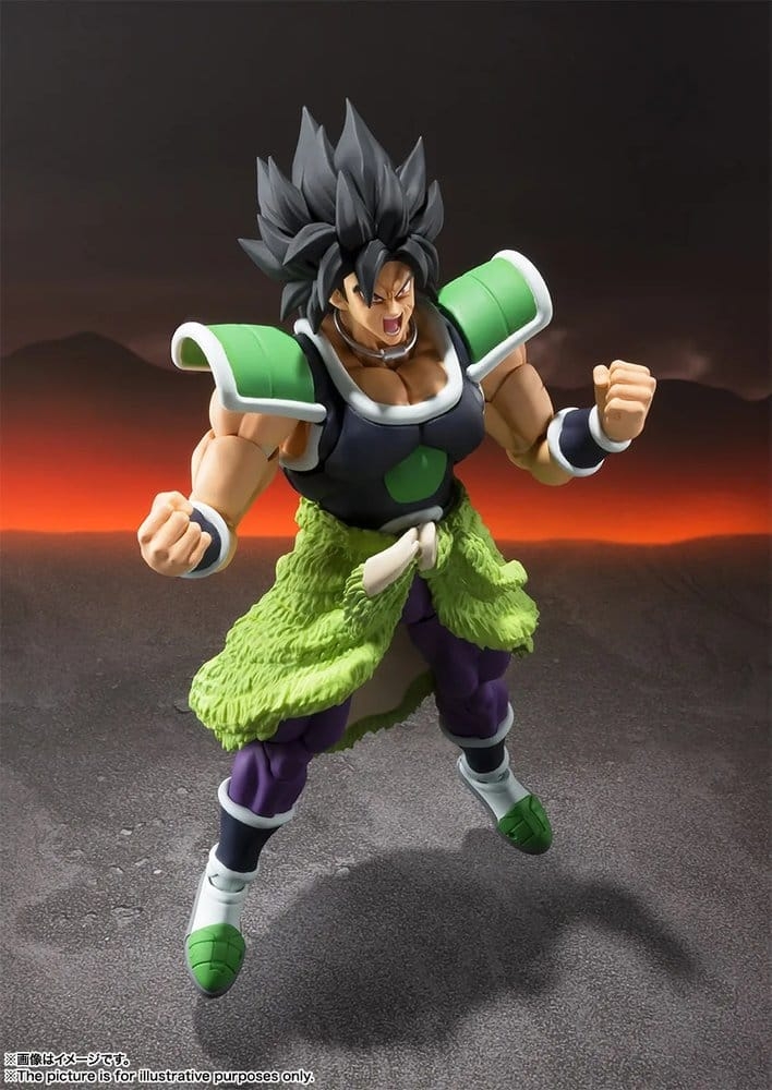 Broly S.H.Figuarts von Bandai Tamashii Nations Re-Release version - Dragon Ball Super: Broly 19 cm Actionfigur