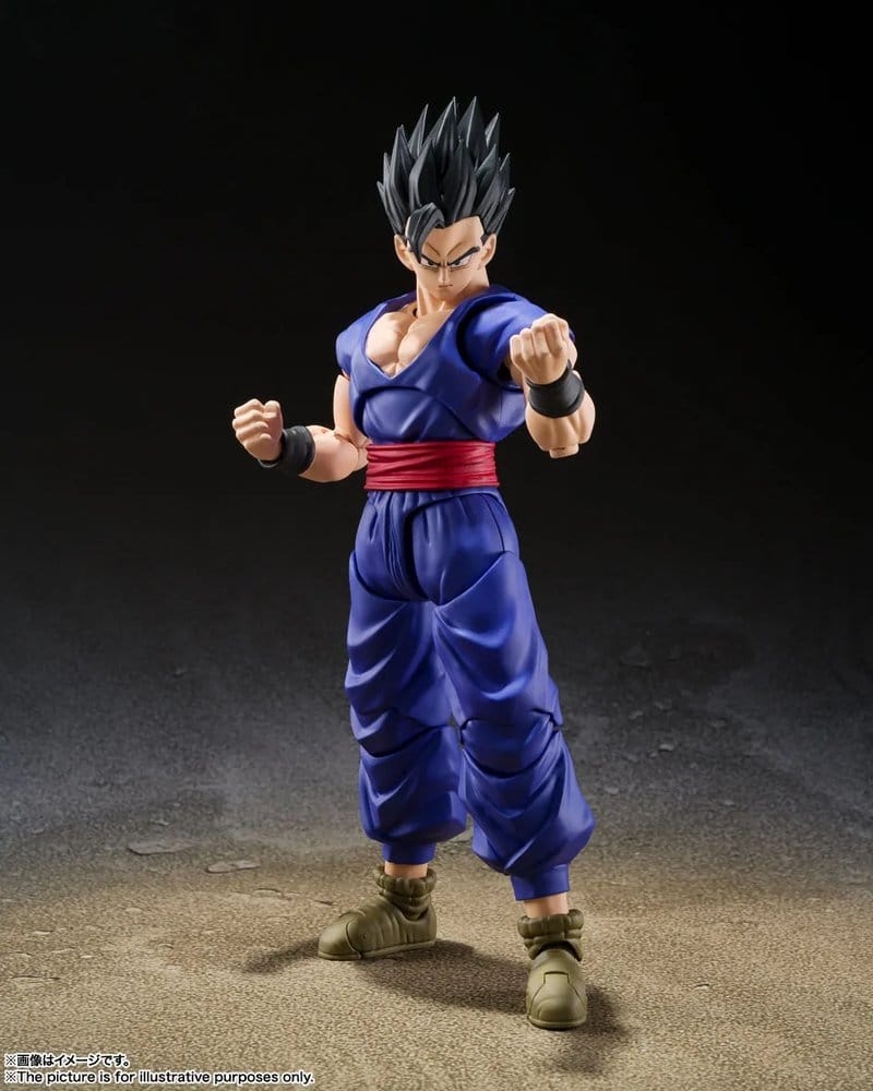 Ultimate Gohan S.H.Figuarts Re-Release by Bandai Tamashii Nations - Dragon Ball Super: Super Hero  cm action figure