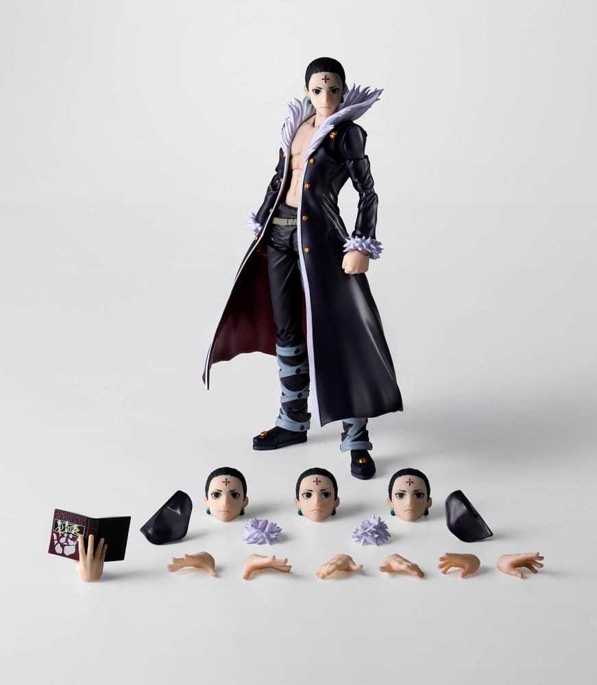 Chrollo S.H.Figuarts de Bandai Tamashii Nations - figura de acción Hunter X Hunter de 16 cm