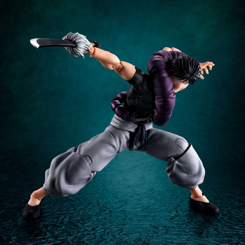 Toji Fushiguro S.H.Figuarts di Bandai Tamashii Nations Re-Release version - action figure Jujutsu Kaisen alta 16 cm