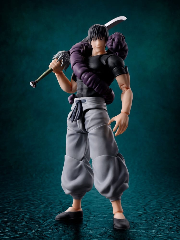 Toji Fushiguro S.H.Figuarts Re-Release par Bandai Tamashii Nations - figurine Jujutsu Kaisen de 16 cm