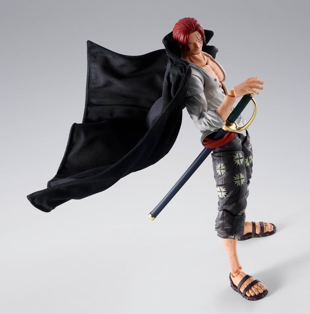 Shanks (Marineford Summit War) S.H.Figuarts van Bandai Tamashii Nations - One Piece 17 cm actiefiguur