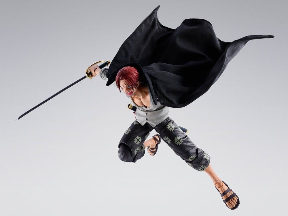 Shanks (Marineford Summit War) S.H.Figuarts von Bandai Tamashii Nations - One Piece 17 cm Actionfigur