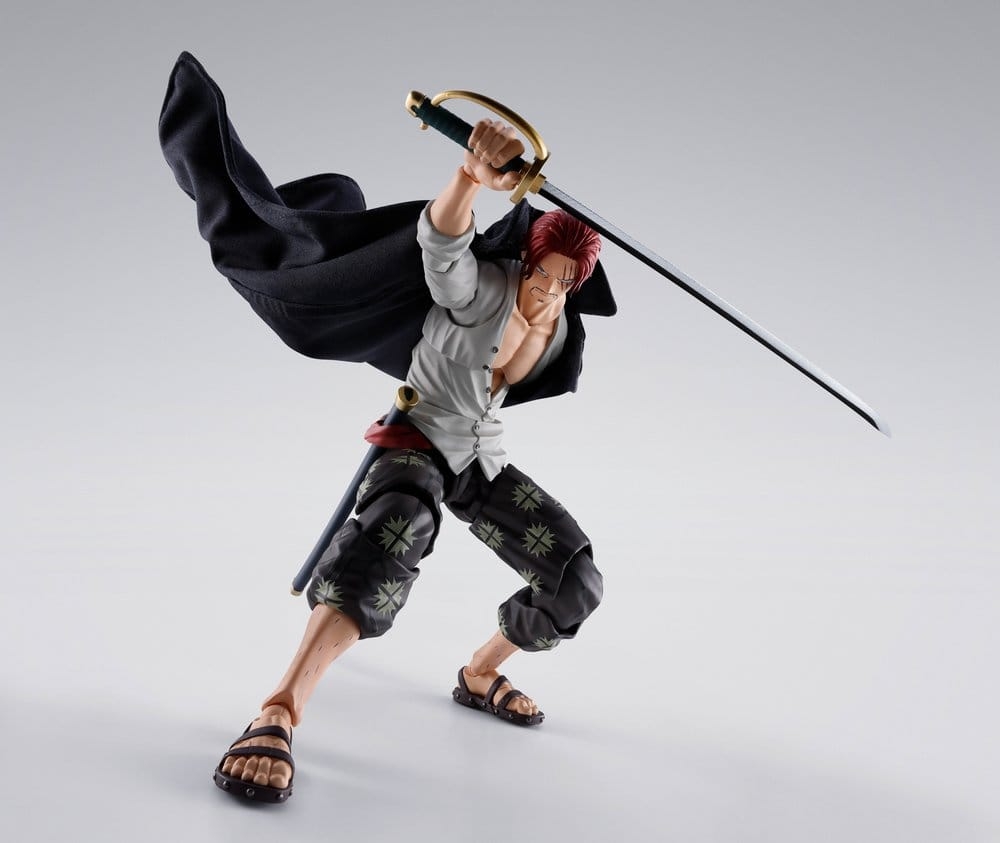 Shanks (Marineford Summit War) S.H.Figuarts par Bandai Tamashii Nations - figurine One Piece de 17 cm