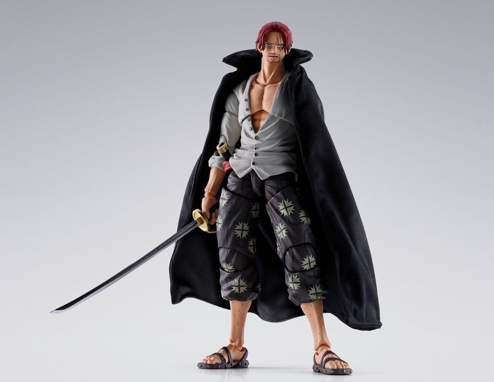 Shanks (Marineford Summit War) S.H.Figuarts von Bandai Tamashii Nations - One Piece 17 cm Actionfigur