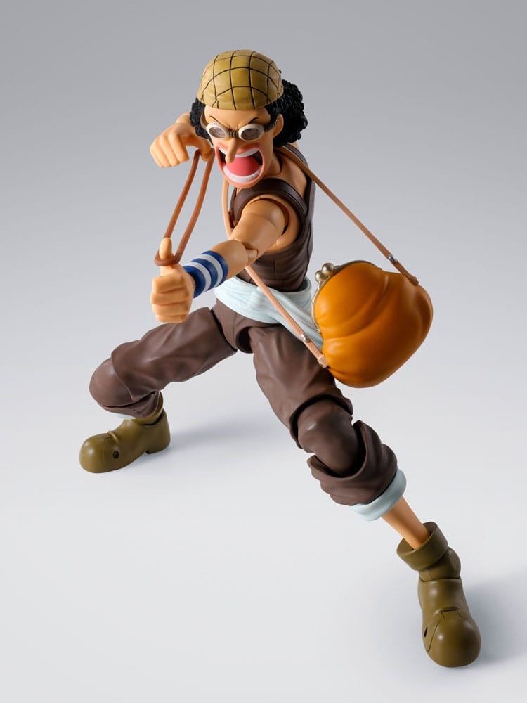 Usopp S.H.Figuarts Re-Release par Bandai Tamashii Nations - figurine One Piece de 15 cm