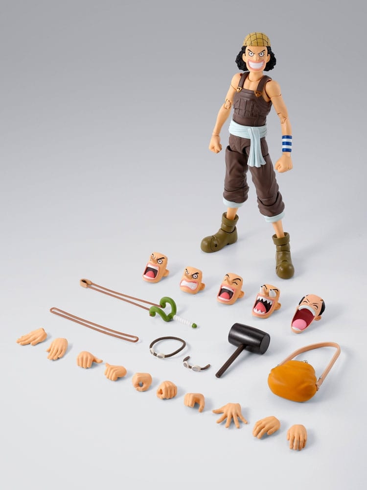 Usopp S.H.Figuarts Re-Release par Bandai Tamashii Nations - figurine One Piece de 15 cm