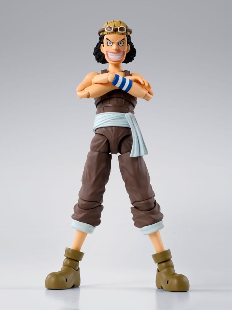 Usopp S.H.Figuarts Re-Release par Bandai Tamashii Nations - figurine One Piece de 15 cm