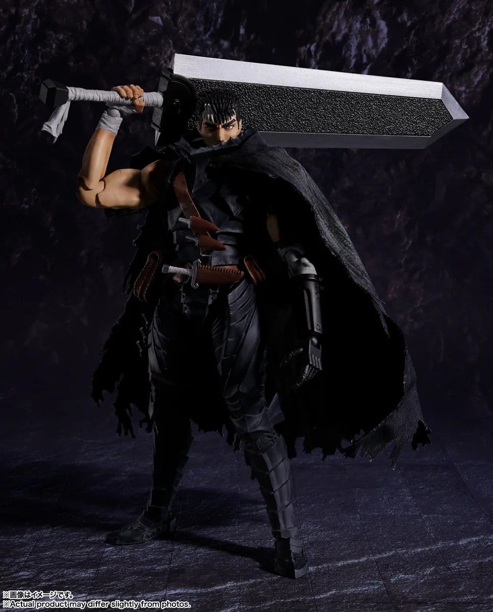Guts (Berserker Armor) S.H.Figuarts Re-Release par Bandai Tamashii Nations - figurine Berserk de 16 cm