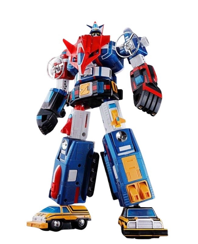 Dairugger XV Soul of Chogokin von Bandai Tamashii Nations - GX-88 - Armored Fleet Dairugger XV 29 cm Actionfigur