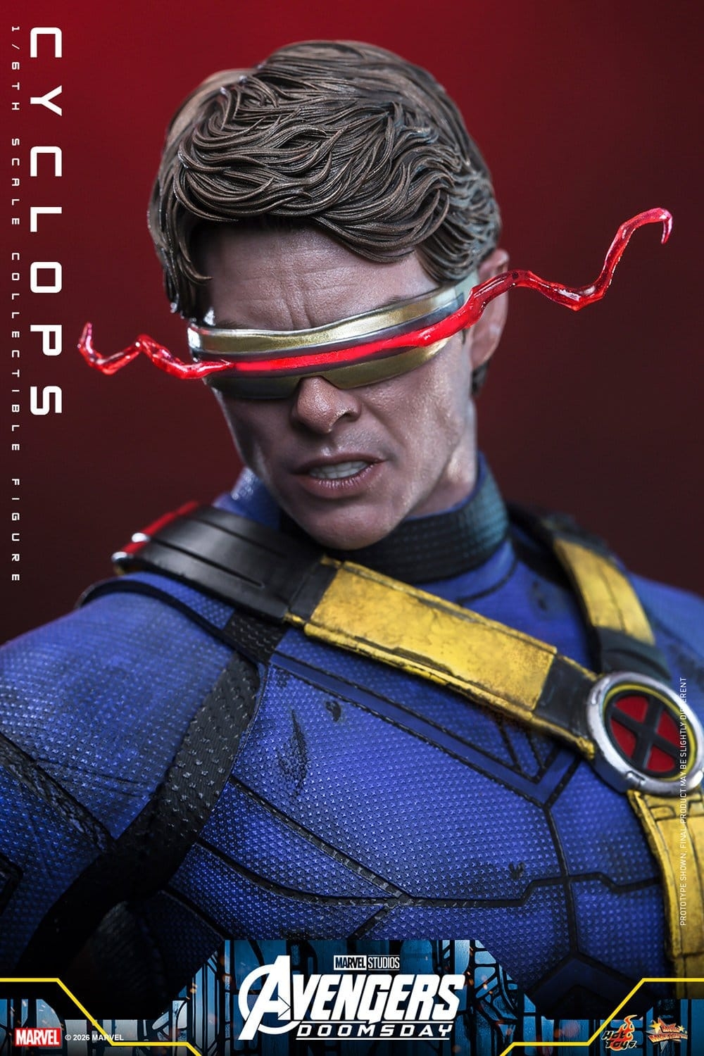 Cyclops di Hot Toys - MMS908 - action figure Avengers: Doomsday in scala 1/6