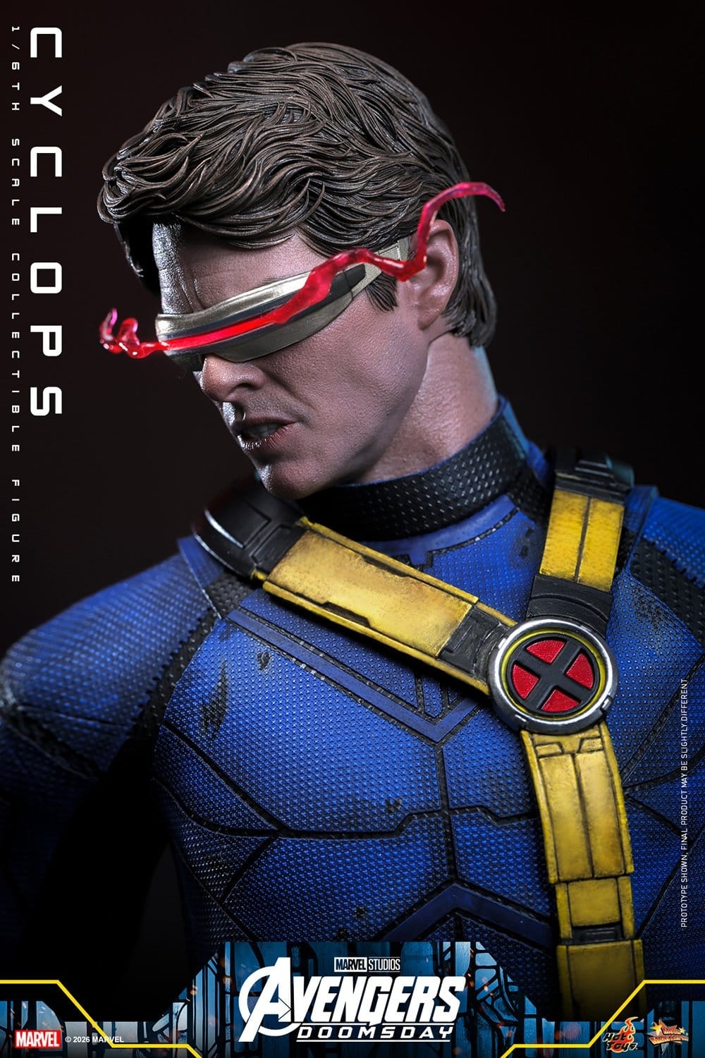 Cyclops par Hot Toys - MMS908 - figurine 1/6 Avengers: Doomsday de 30 cm