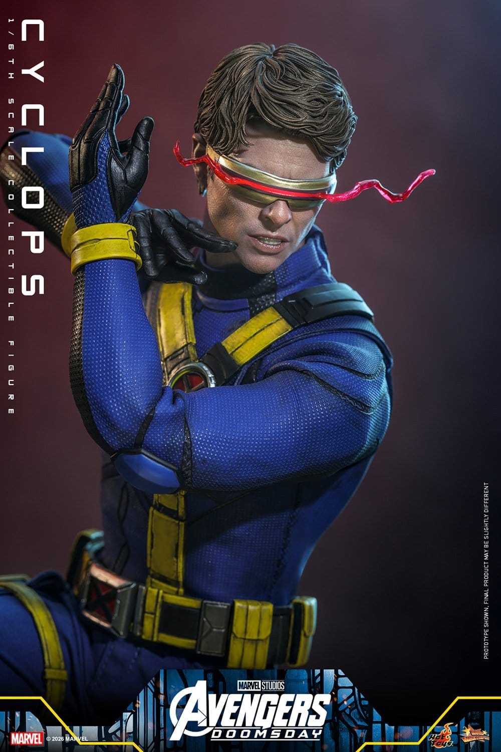Cyclops de Hot Toys - MMS908 - figura de acción Avengers: Doomsday a escala 1/6