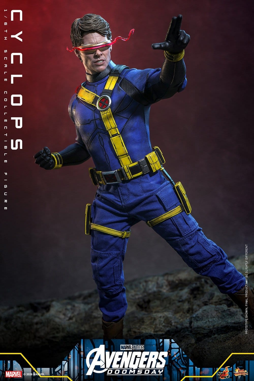 Cyclops von Hot Toys - MMS908 - Avengers: Doomsday 1/6 Maßstab Actionfigur