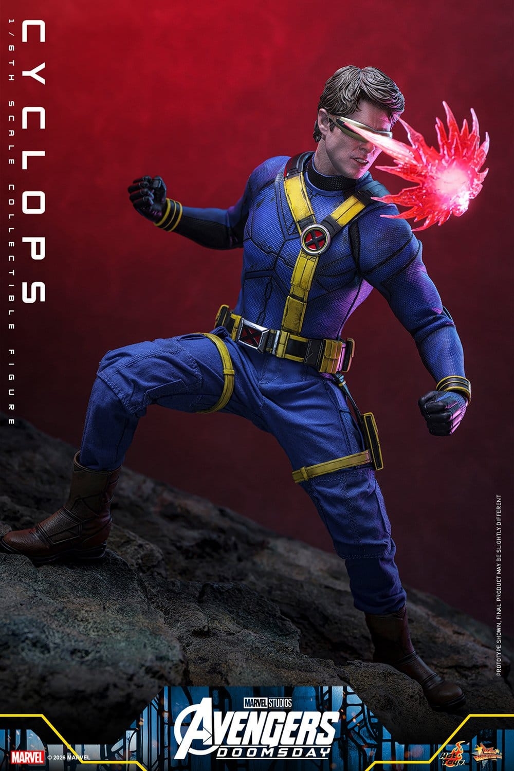 Cyclops di Hot Toys - MMS908 - action figure Avengers: Doomsday in scala 1/6