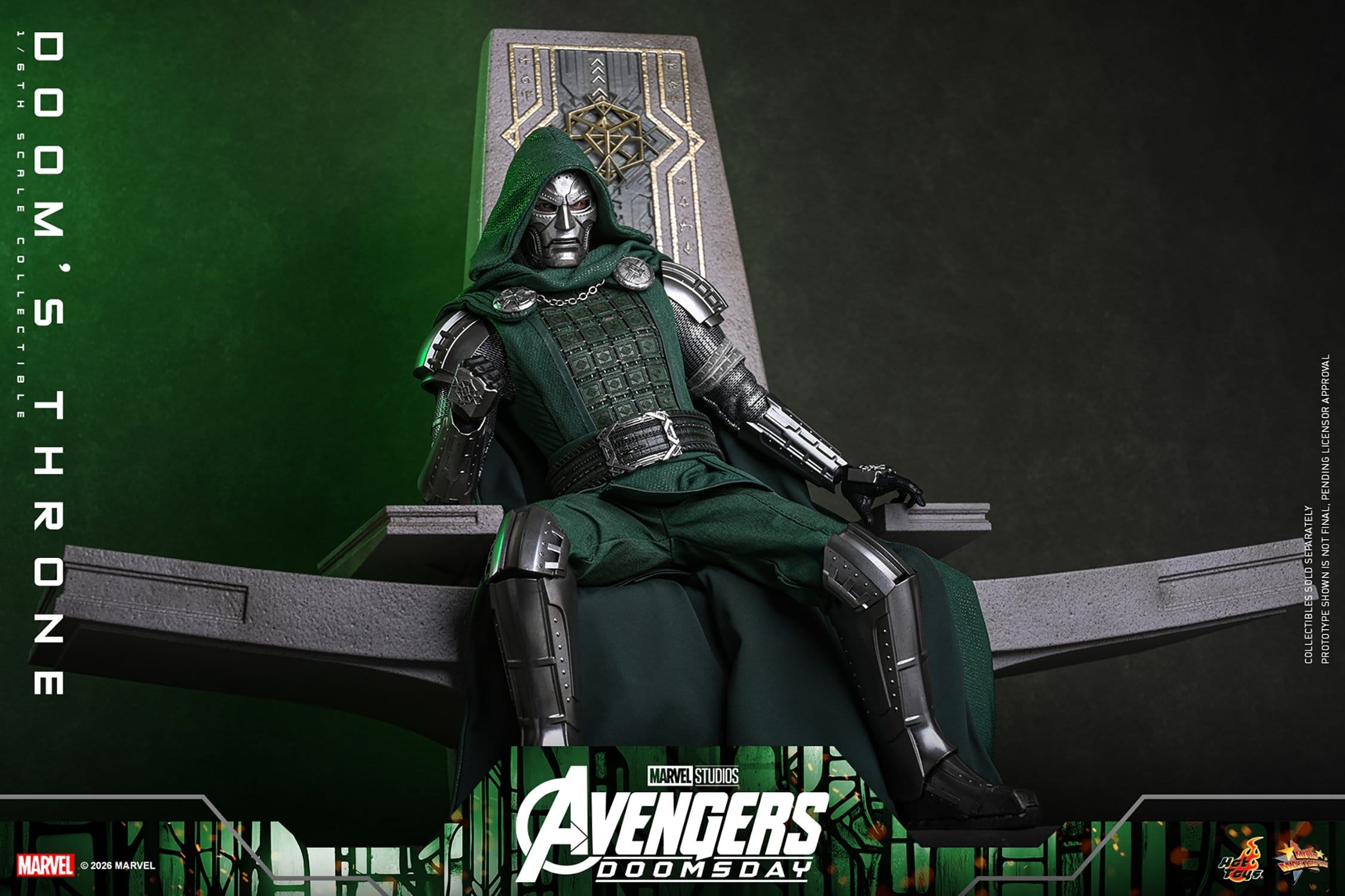 Doom's Throne von Hot Toys - ACS016 - Avengers: Doomsday 1/6 Maßstab Diorama