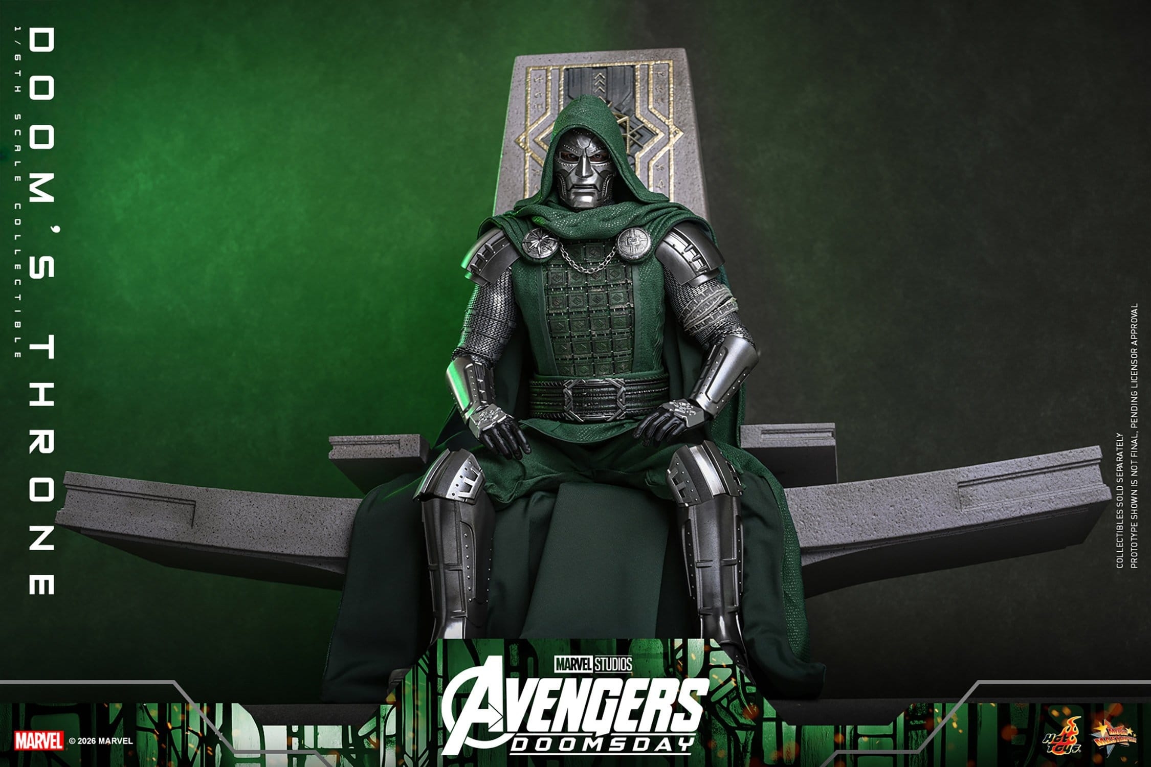 Doom's Throne von Hot Toys - ACS016 - Avengers: Doomsday 1/6 Maßstab Diorama