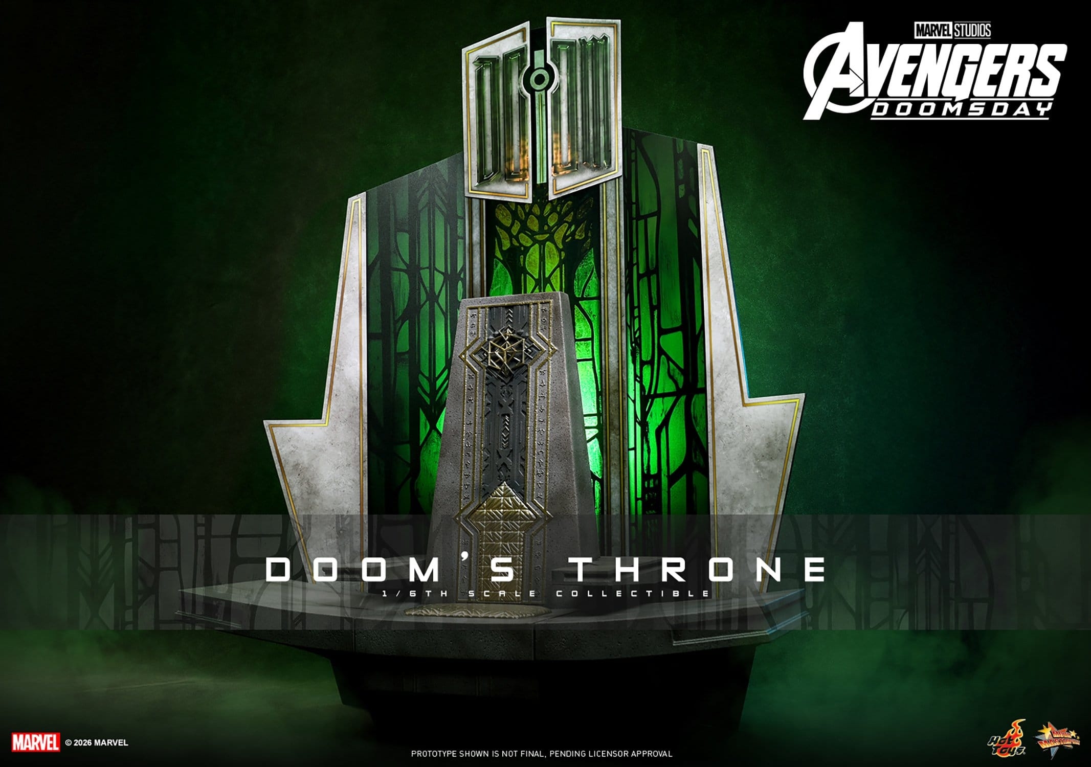 Doom's Throne von Hot Toys - ACS016 - Avengers: Doomsday 1/6 Maßstab Diorama