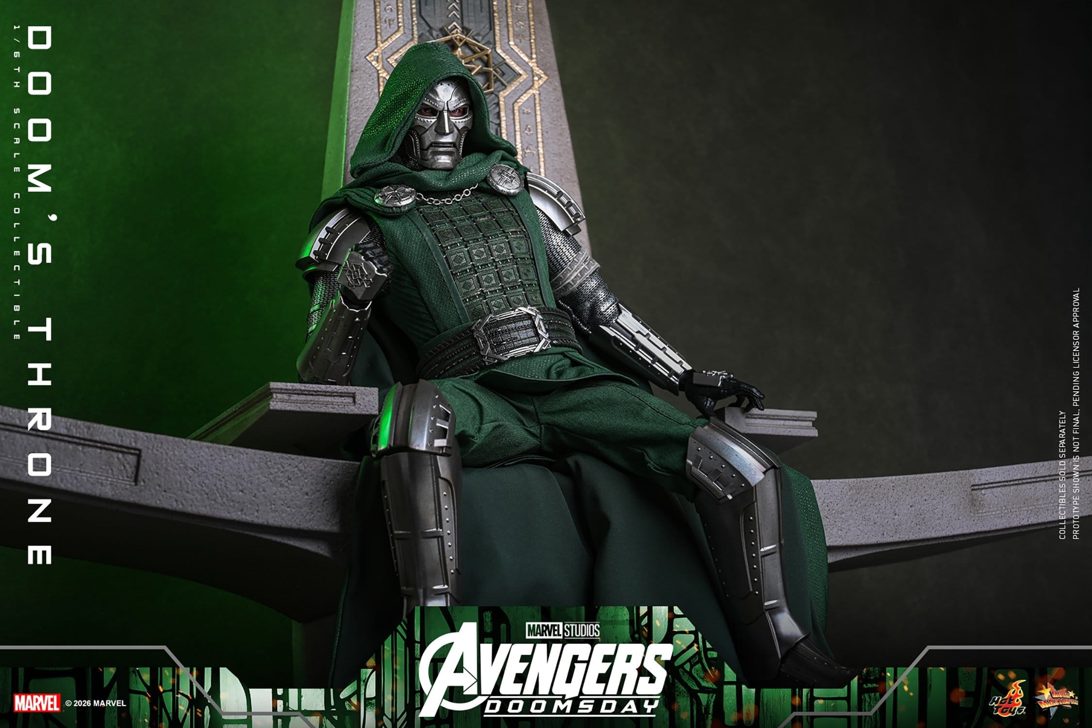 Doom's Throne von Hot Toys - ACS016 - Avengers: Doomsday 1/6 Maßstab Diorama