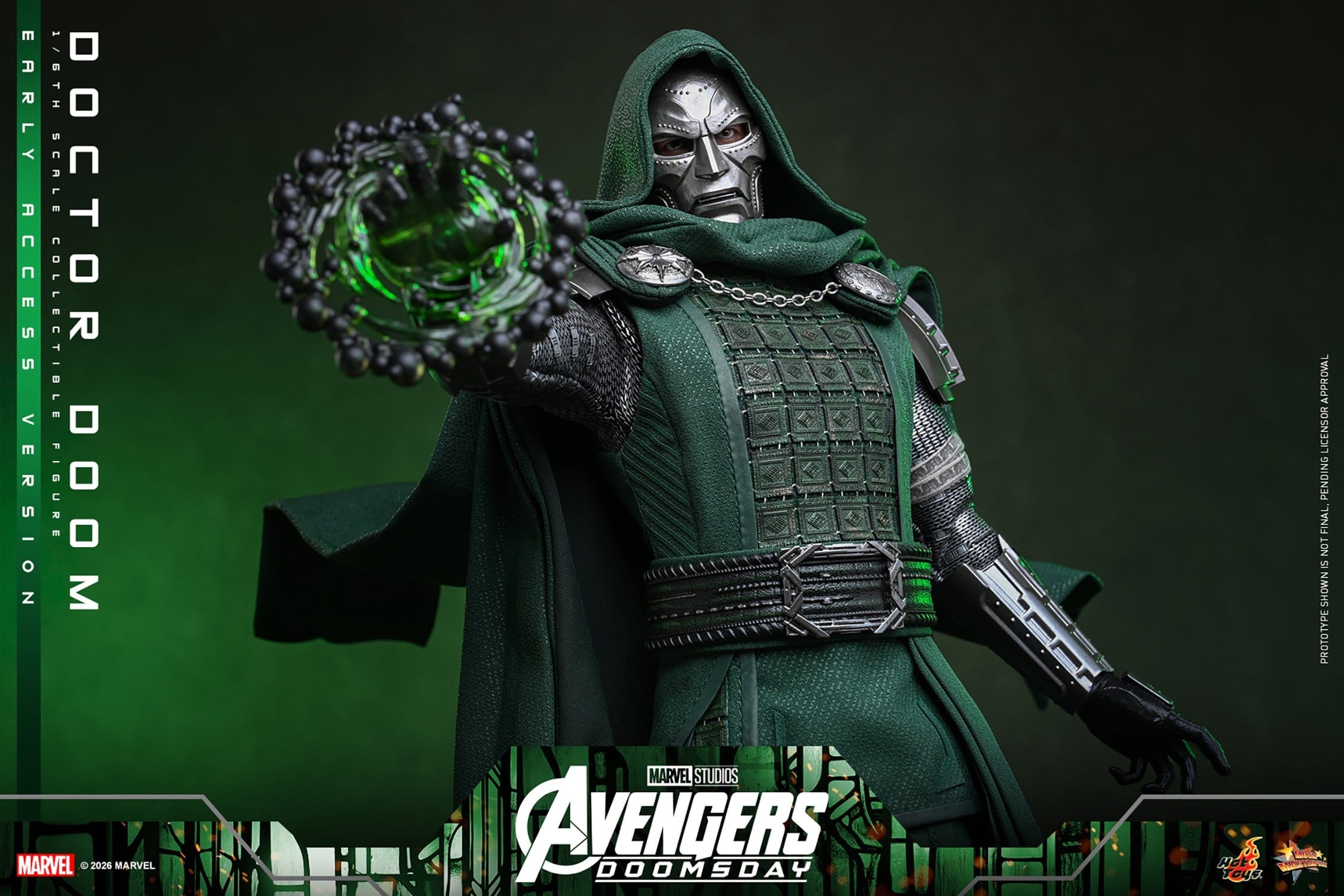 Doctor Doom Early Access by Hot Toys - MMS906 - Avengers: Doomsday 1/6 scale action figure
