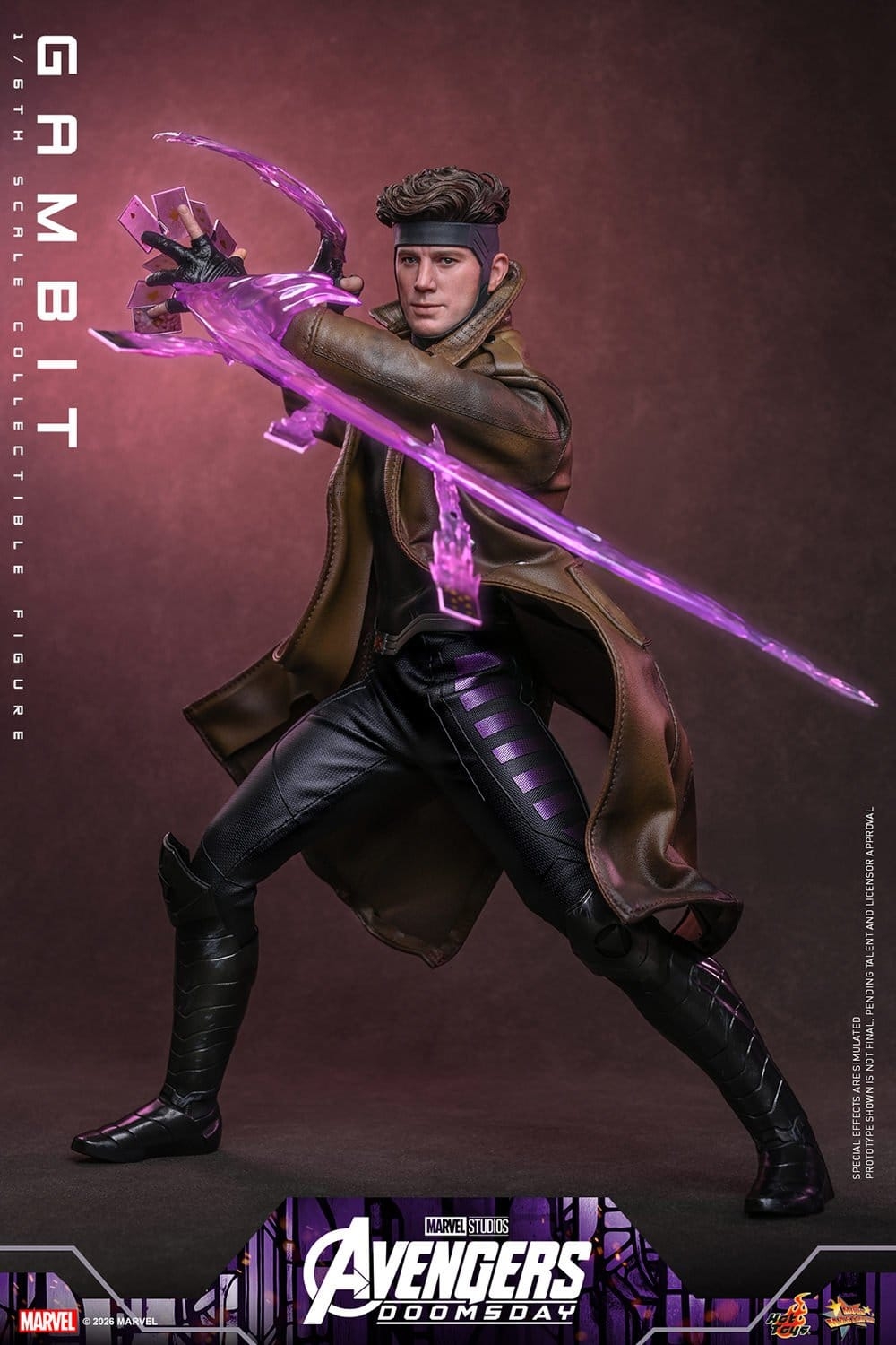 Gambit von Hot Toys - MMS910 - Avengers: Doomsday 1/6 Maßstab Actionfigur