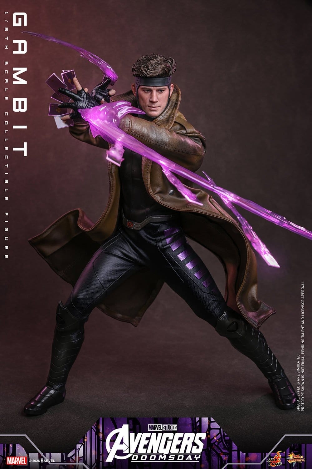 Gambit von Hot Toys - MMS910 - Avengers: Doomsday 1/6 Maßstab Actionfigur