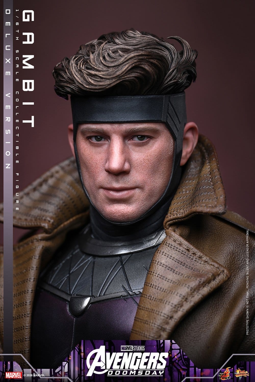 Gambit de Hot Toys Deluxe version - MMS911 - figura de acción Avengers: Doomsday a escala 1/6