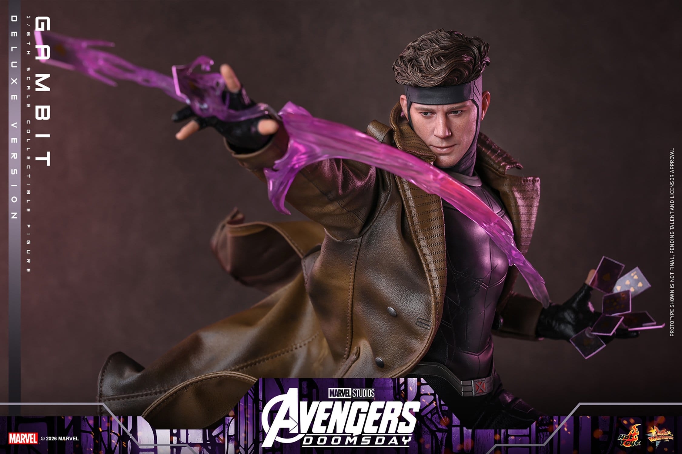 Gambit von Hot Toys Deluxe version - MMS911 - Avengers: Doomsday 1/6 Maßstab Actionfigur