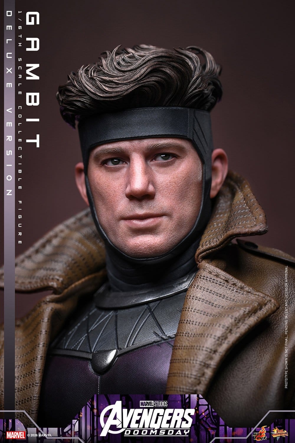 Gambit de Hot Toys Deluxe version - MMS911 - figura de acción Avengers: Doomsday a escala 1/6