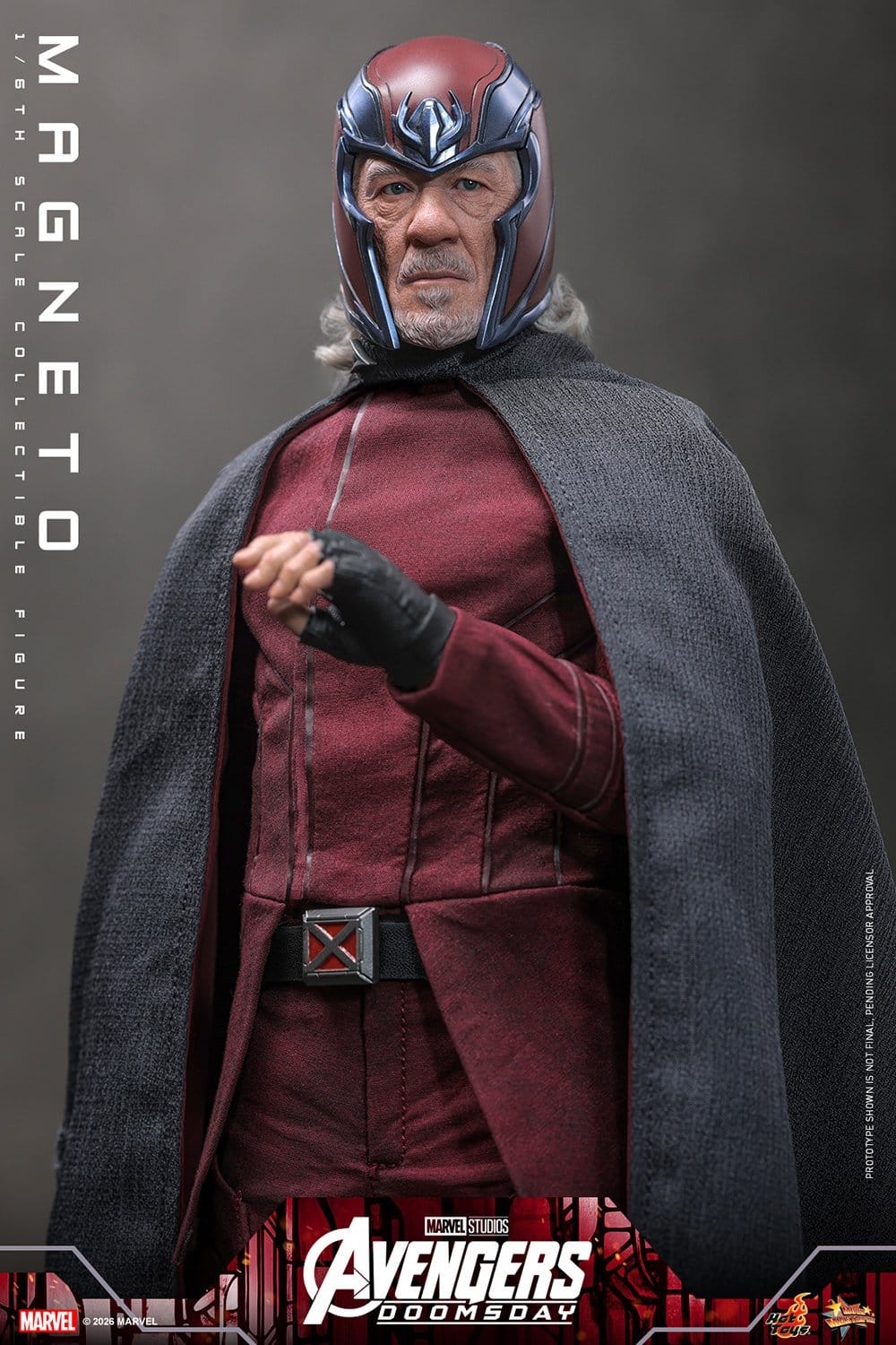 Magneto by Hot Toys - MMS912 - Avengers: Doomsday 1/6 scale action figure