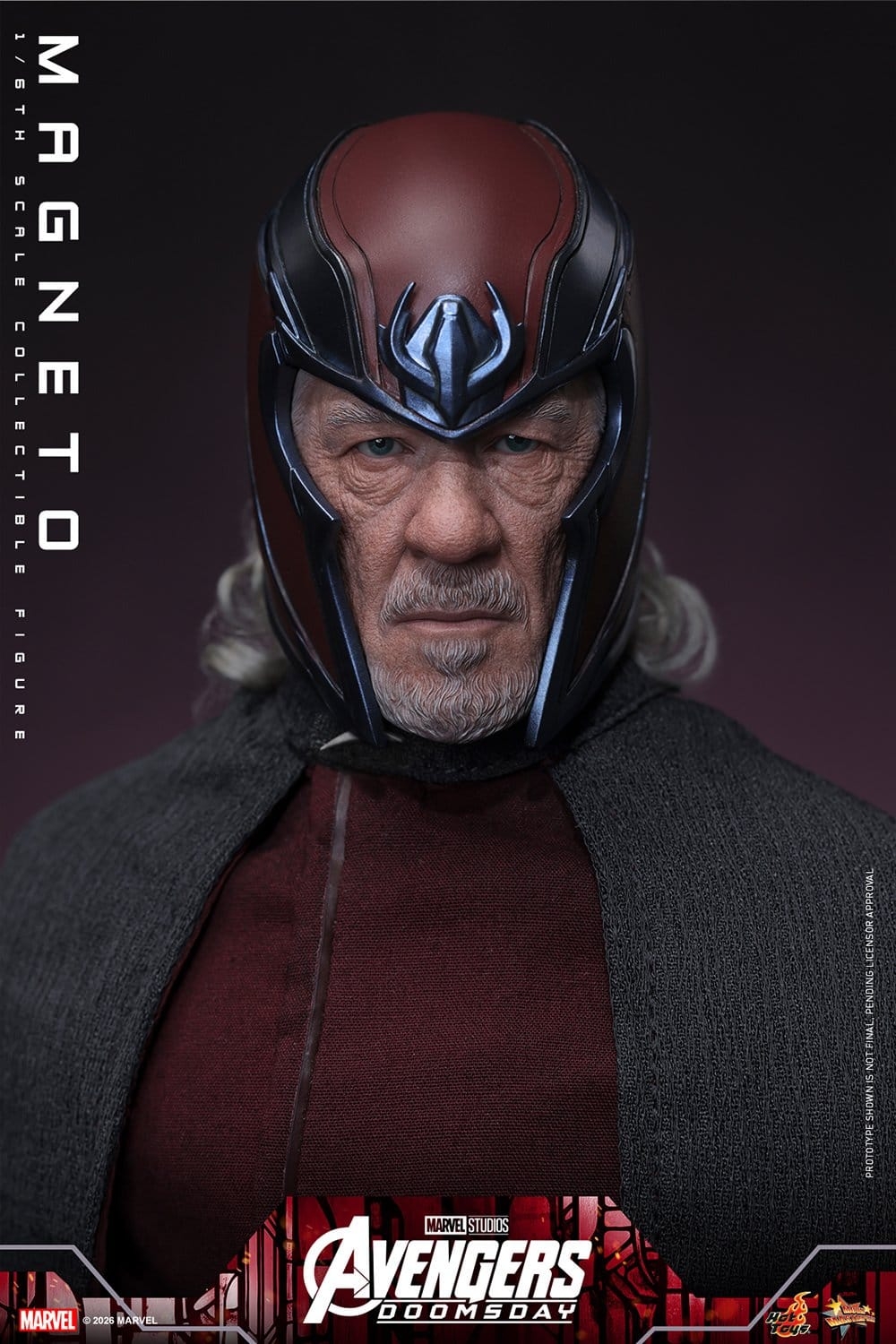 Magneto de Hot Toys - MMS912 - figura de acción Avengers: Doomsday a escala 1/6