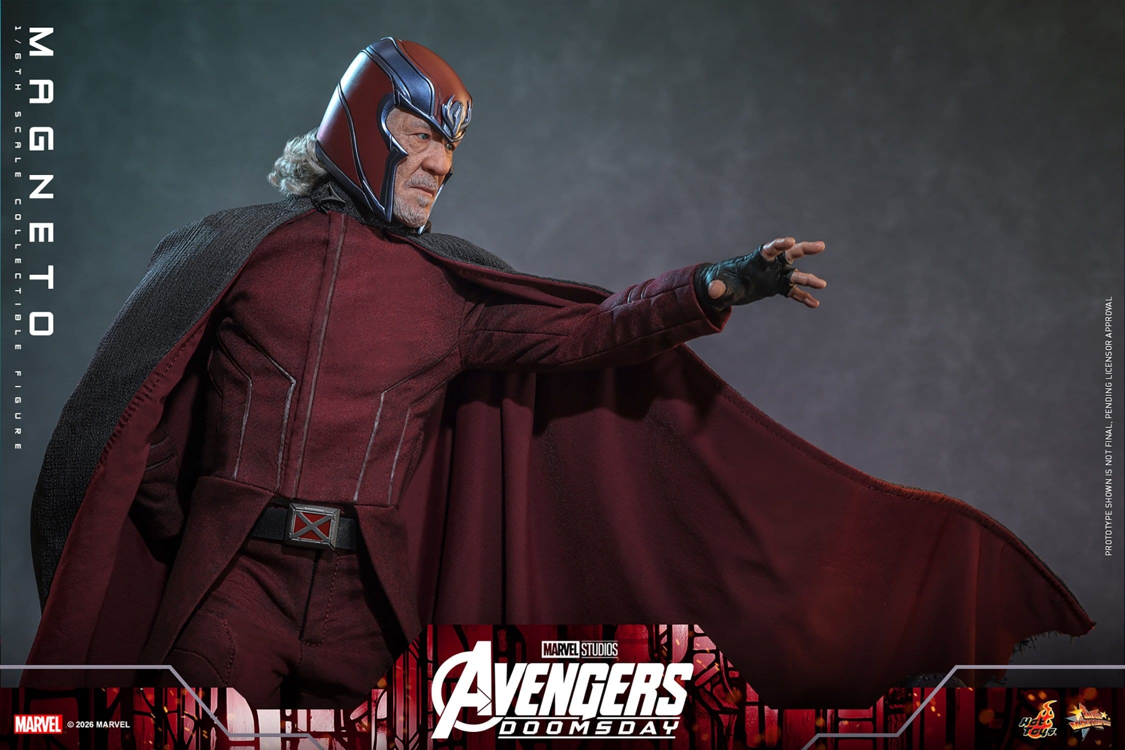 Magneto von Hot Toys - MMS912 - Avengers: Doomsday 1/6 Maßstab Actionfigur