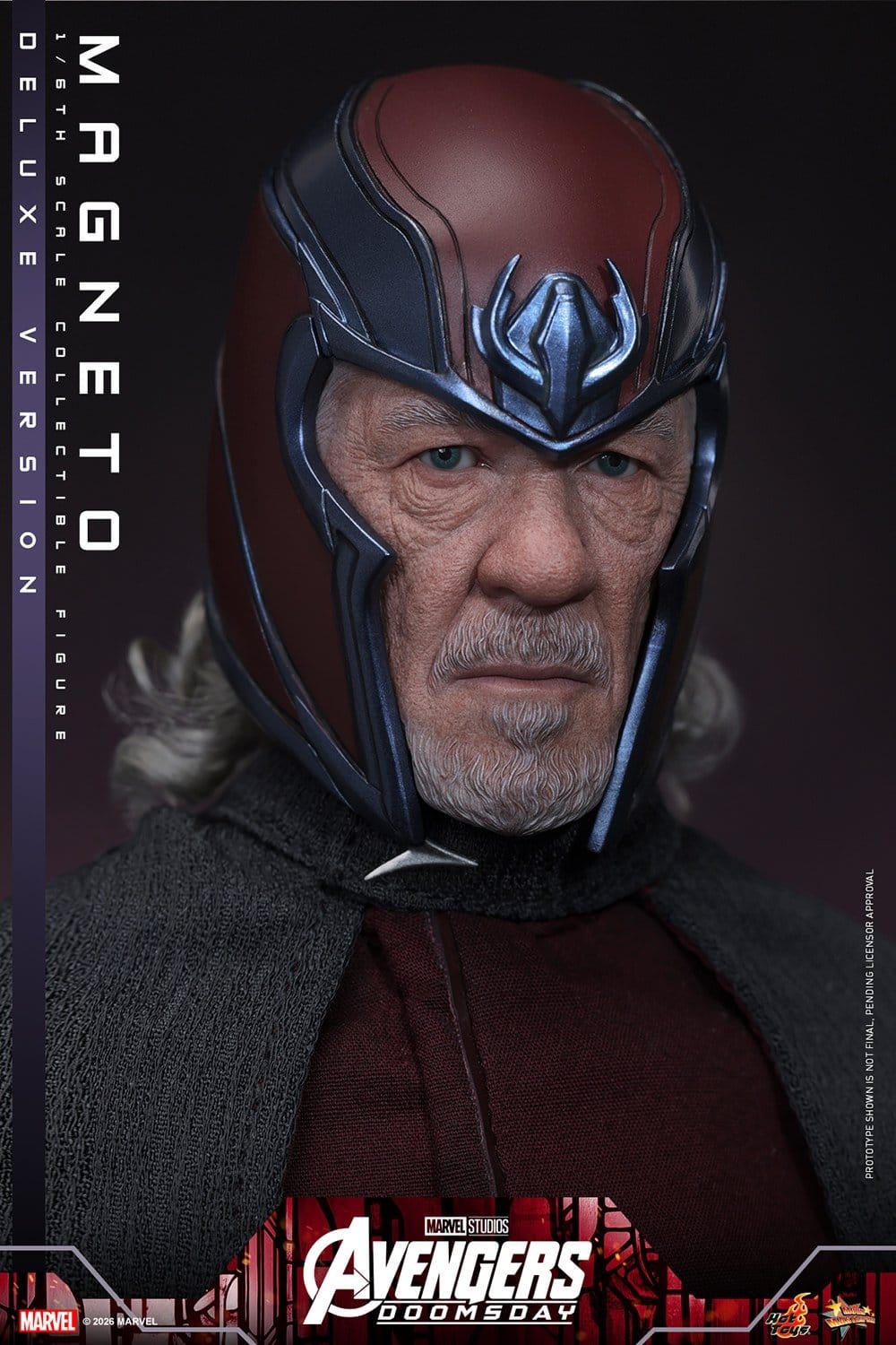 Magneto von Hot Toys Deluxe version - MMS913 - Avengers: Doomsday 1/6 Maßstab Actionfigur