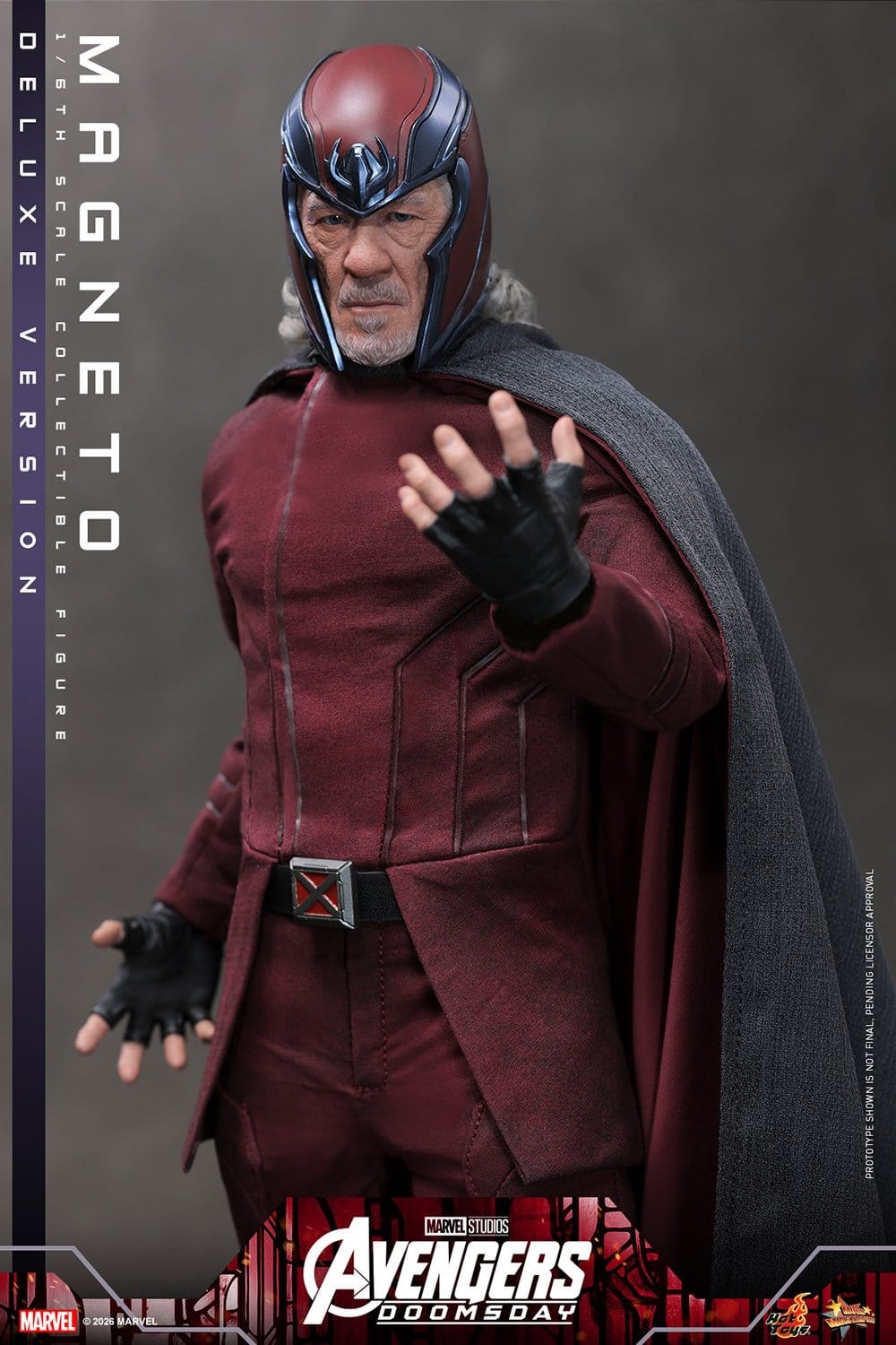 Magneto Deluxe by Hot Toys - MMS913 - Avengers: Doomsday 1/6 scale action figure