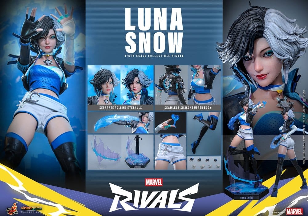 Luna Snow von Hot Toys - VGM88 - Marvel Rivals 1/6 Maßstab Actionfigur