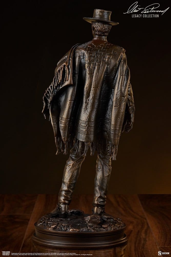 The Man With No Name (Faux Bronze) Clint Eastwood Legacy Collection par Sideshow Collectibles - statue