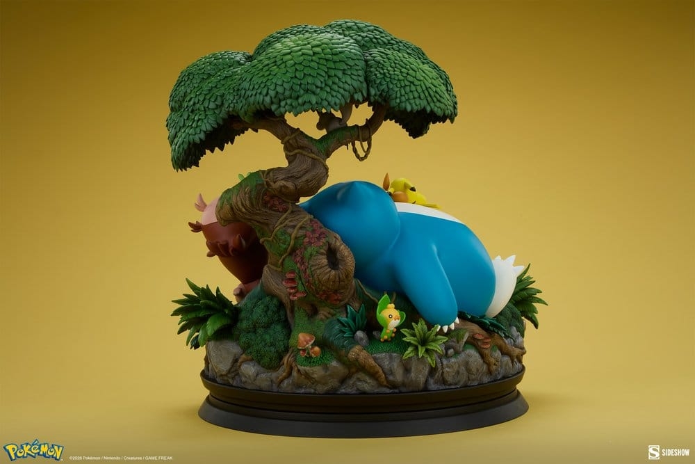 Snorlax di Sideshow Collectibles - statua Pokemon alta 33 cm