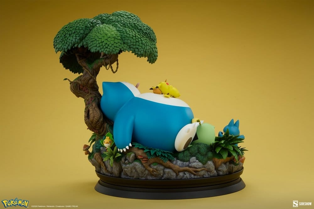 Snorlax de Sideshow Collectibles - estatua Pokemon de 33 cm