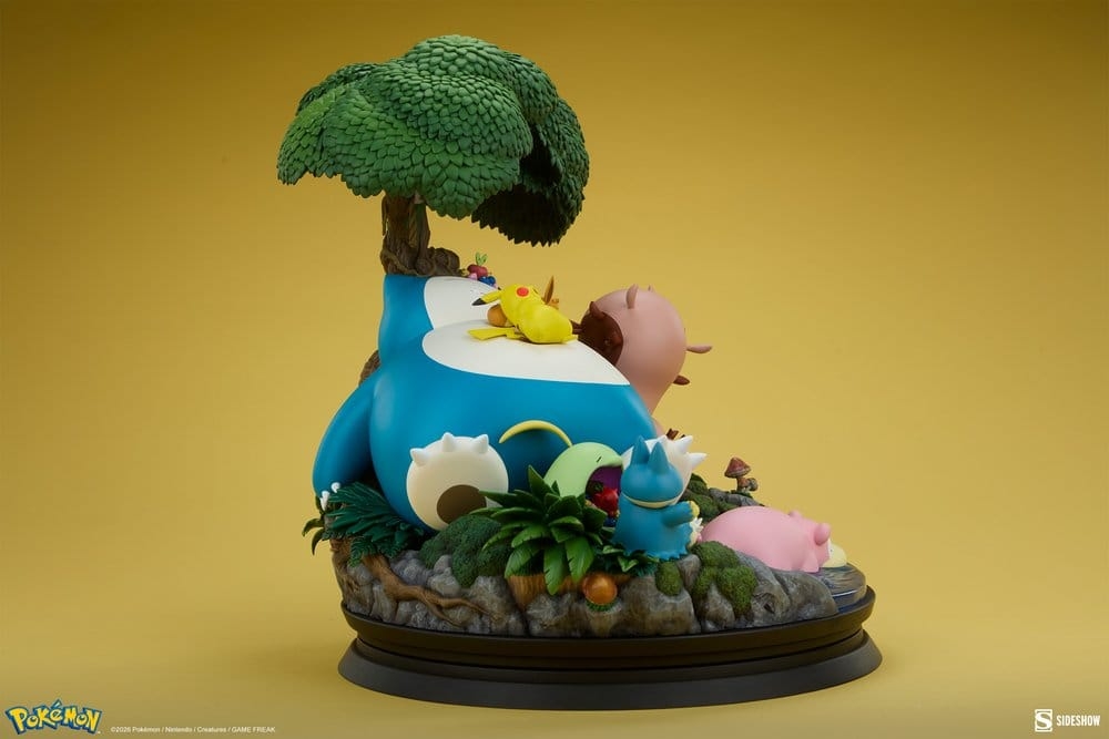 Snorlax de Sideshow Collectibles - estatua Pokemon de 33 cm