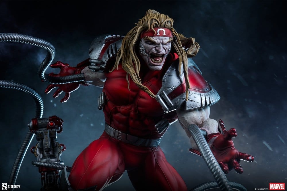 Omega Red Premium Format von Sideshow Collectibles Collector version - X-Men 1/4 Maßstab Statue