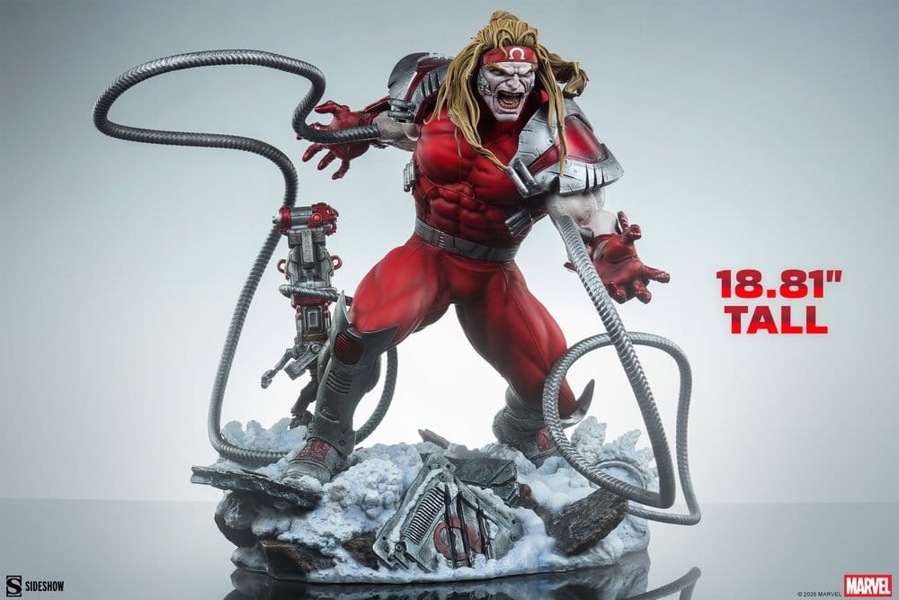 Omega Red Premium Format de Sideshow Collectibles Collector version - estatua X-Men a escala 1/4