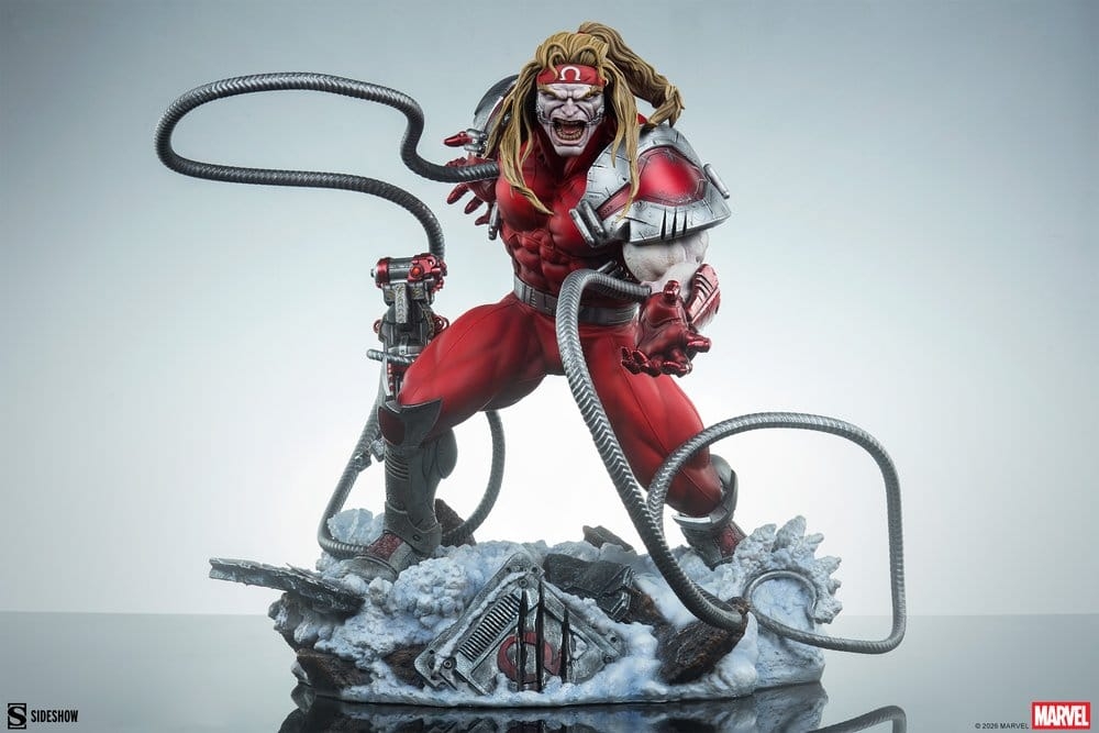 Omega Red Premium Format di Sideshow Collectibles Collector version - statua X-Men in scala 1/4