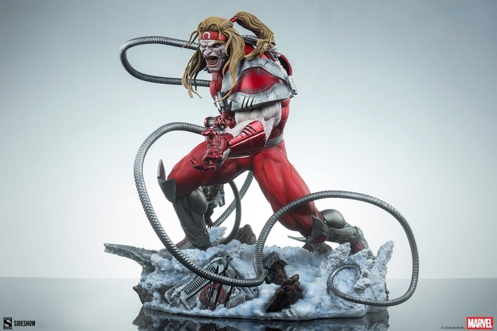 Omega Red Premium Format van Sideshow Collectibles Collector version - X-Men 1/4 schaal standbeeld