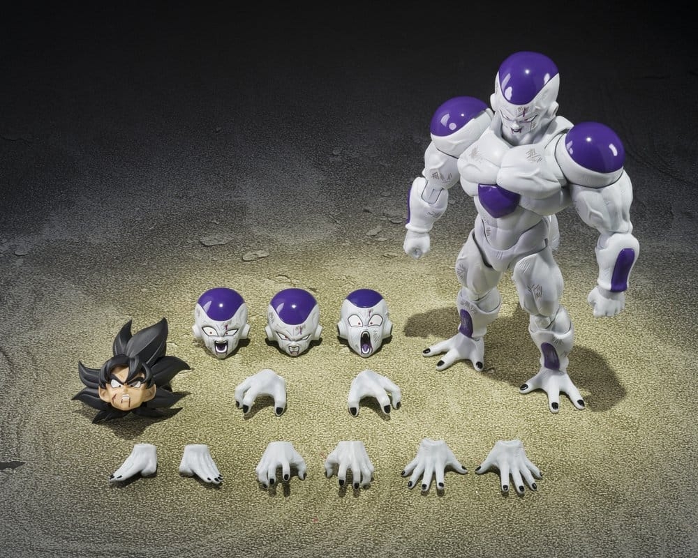 Frieza (Full Power Battle Scared) S.H.Figuarts di Bandai Tamashii Nations - action figure Dragon Ball Z alta 13 cm